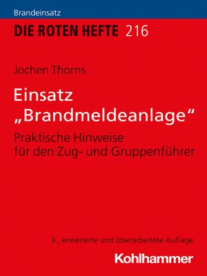 cover image of Einsatz "Brandmeldeanlage"